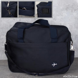Сумка дорожная 40х22х31 см / BAG-65721/2 /уп 30/синяя