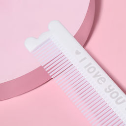 Расчёска фигурная «Мишутка», 14.7×3.8 (±1) см