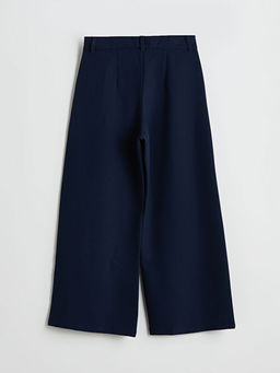 Wideleg Pileli K?z ?ocuk Pantolon