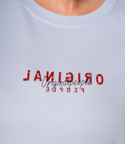 Футболка #КТ2702, голубой