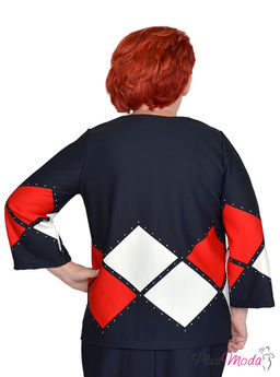 Туника Модель №1720 размеры 44-84 - Plusmoda фото 5