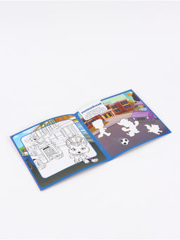 Набор многоразовых водных раскрасок, 18х18 см, 4 шт.