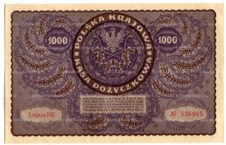 1000 марок 1919 года Польша