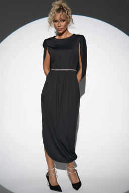 Платье Грация (черный) - Эльза фото 13