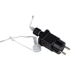 ULD-B50006-880/TTK WARM WHITE IP44 Бахрома светодиодная с эффектом мерцания, 50м. Соединяемая. 880 светодиодов. Теплый белый свет. Провод прозрачный. ТМ Uniel