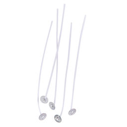 Love2art Фитили пропарафиненные с держателями WICKS-02 14 см 5 шт