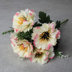 Цена за 12 шт. Цветок искусственный / XY20127-5 /уп 12/240/600/ микс ВЫПИСЫВАТЬ по 12 штук - Галеонтрейд фото 6