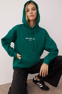 Zumrut Yesili Orme Sweatshirt TWOAW26SW00184