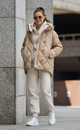 Куртка SCW-JW360-C абрикосовый - Fine joyce фото 15