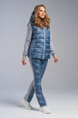 Жилет М-411 джинс - А+б коллекция фото 6