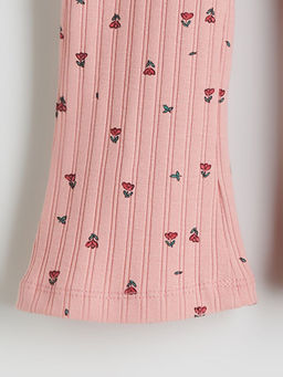 ?i?ekli ?spanyol Pa?a K?z ?ocuk Tayt Pantolon