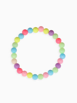 Цена за 2 шт. Набор детских браслетов «Выбражулька» 3 шт. d=5 см бабочки и буквы, цветные