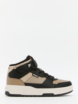 Женские высокие кеды FILA FX-1000 MID WNTR W Артикул 4126737, серо-бежевый