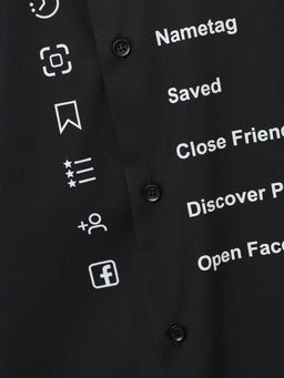 Сорочка мужская длинный рукав GREG 100/139/BLK/ZN/print  фото 2