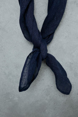 STORIESZ - PACK DOS BANDANAS CON LINO / Multicolor - Zara фото 6