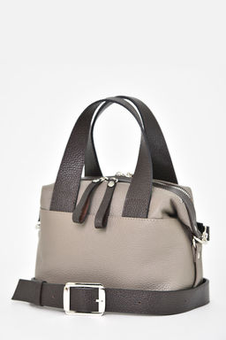 Сумка женская Ц-635.1 капучино+коричневый