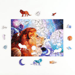 Фигурный пазл Царь вселенной - Puzzle фото 11