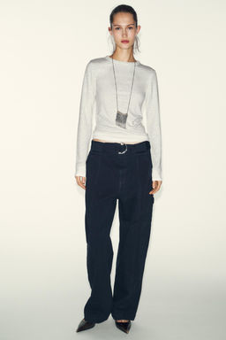 CAMISETA DOBLE CONTRASTE / Gris vigor?