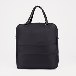 Сумка дорожная на молнии, наружный карман, держатель для чемодана, цвет чёрный - Simaland фото 3