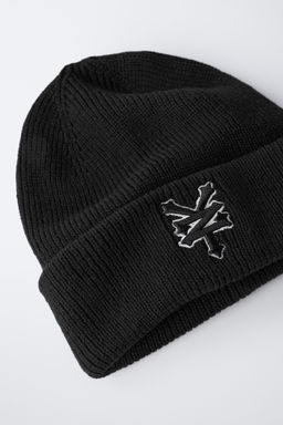 GORRO PUNTO ZOO YORK  X ZARA / Negro  фото 3