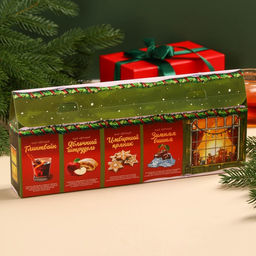 Чайная коллекция Счастья в новом году!, 4 новогодних вкуса (20 г x 4 шт). - Simaland фото 9