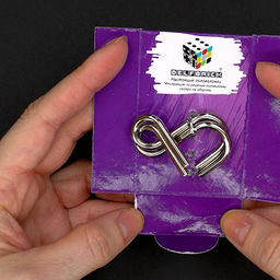 DELFBRICK DLM-12 Головоломка металлическая 1 шт &-узел 2 элемент