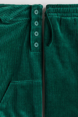 Conjunto de 2 piezas en velour de canale - H&m фото 2