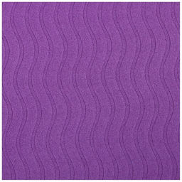 Коврик для йоги Sangh Flowers, 183х61х0,6 см, цвет фиолетовый  фото 9