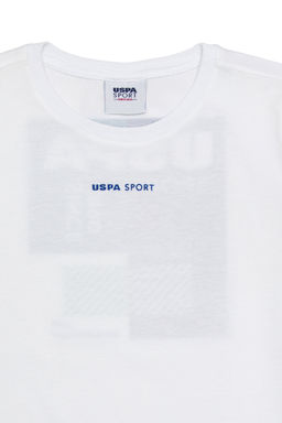 Футболка U.S. Polo Assn детская белая хлопок  фото 8