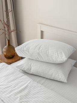 Наволочки сатин-страйп 50x70 (2шт) белый сатин - Denastia фото 7