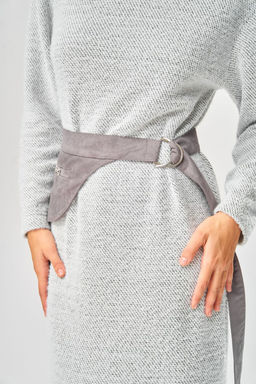 Платье LAIKONY 573 серый зигзаг фото 4