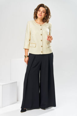 Костюм Romanovich Style 2-2848 молочный/чёрный