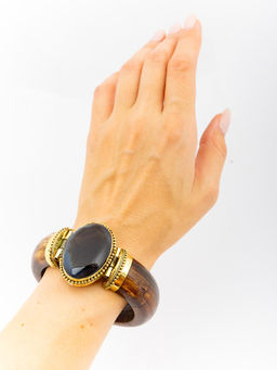 Украшение Браслет кость буйвола №507/13 - Ганг фото 4