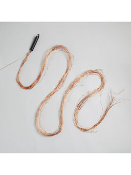 Гирлянда «Конский хвост» 20 нитей по 2 м, IP20, медная нить, 400 LED, свечение тёплое белое, 12 В