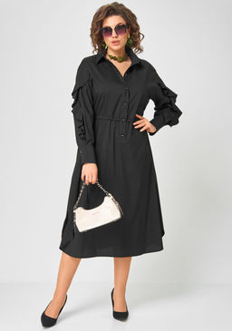 Платье EVA GRANT 7223 черный