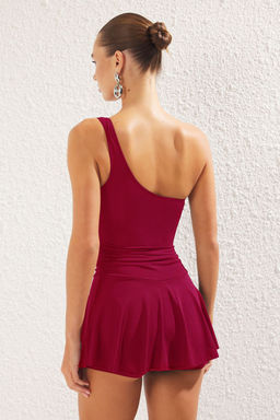 TRENDYOLMILLA Siyah Elbise Etekli Regular Mayo TBESS25MA00061  фото 23