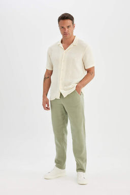 Yazl?k Jogger Pantolon Relax Fit Rahat Kesim Pamuklu Duz Paca - Defacto фото 2