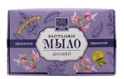 Мыло натуральное туалетное твердое Шалфей, 50 г