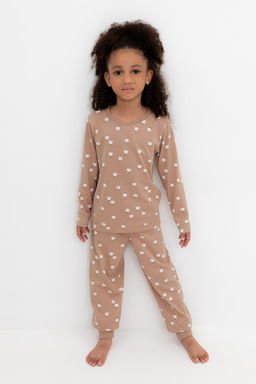 К 1561/беж,колокольчики пижама дет