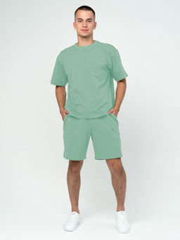 Мужской костюм из хлопкового футера - Solo mio фото 2