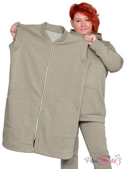 Жилет Модель №1785 размеры 44-84 - Plusmoda фото 5