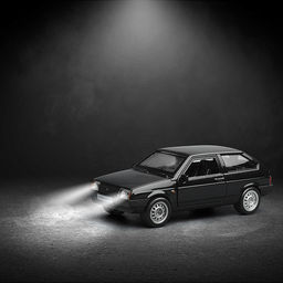 Машина металл LADA 2108 "Спутник", 12см, (свет-звук,откр. дв, баг.) инерц., в коробке