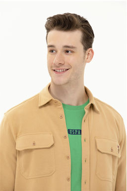 Мужская рубашка Camel с длинным рукавом - U.s. polo assn фото 11
