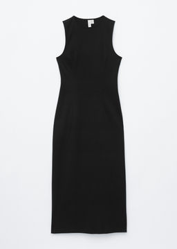 Vestido midi ajustado en punto de algod?n - H&m фото 2