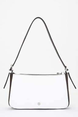 Сумка женская Ц-549/2.1 белый+коричневый - Protege фото 3