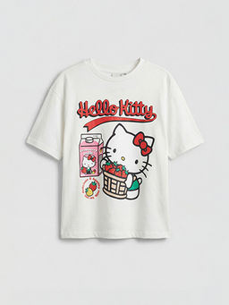 Hello Kitty Bask?l? K?z ?ocuk Ti??rt ve Pantolon - Waikiki фото 3