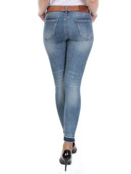 D88017 BLUE Джинсы-скинни женские DIOVES