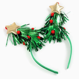 Карнавальный костюм новогодний «Ёлочка», рост 116-122 см, платье, ободок