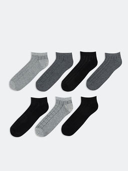 Desenli Erkek Patik ?orap 7li