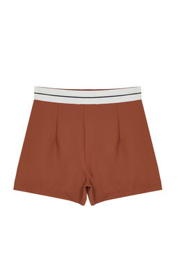 TRENDYOLMILLA Siyah Bel Detayl? Dokuma Sort Etek TWOAW24SR00009  фото 14